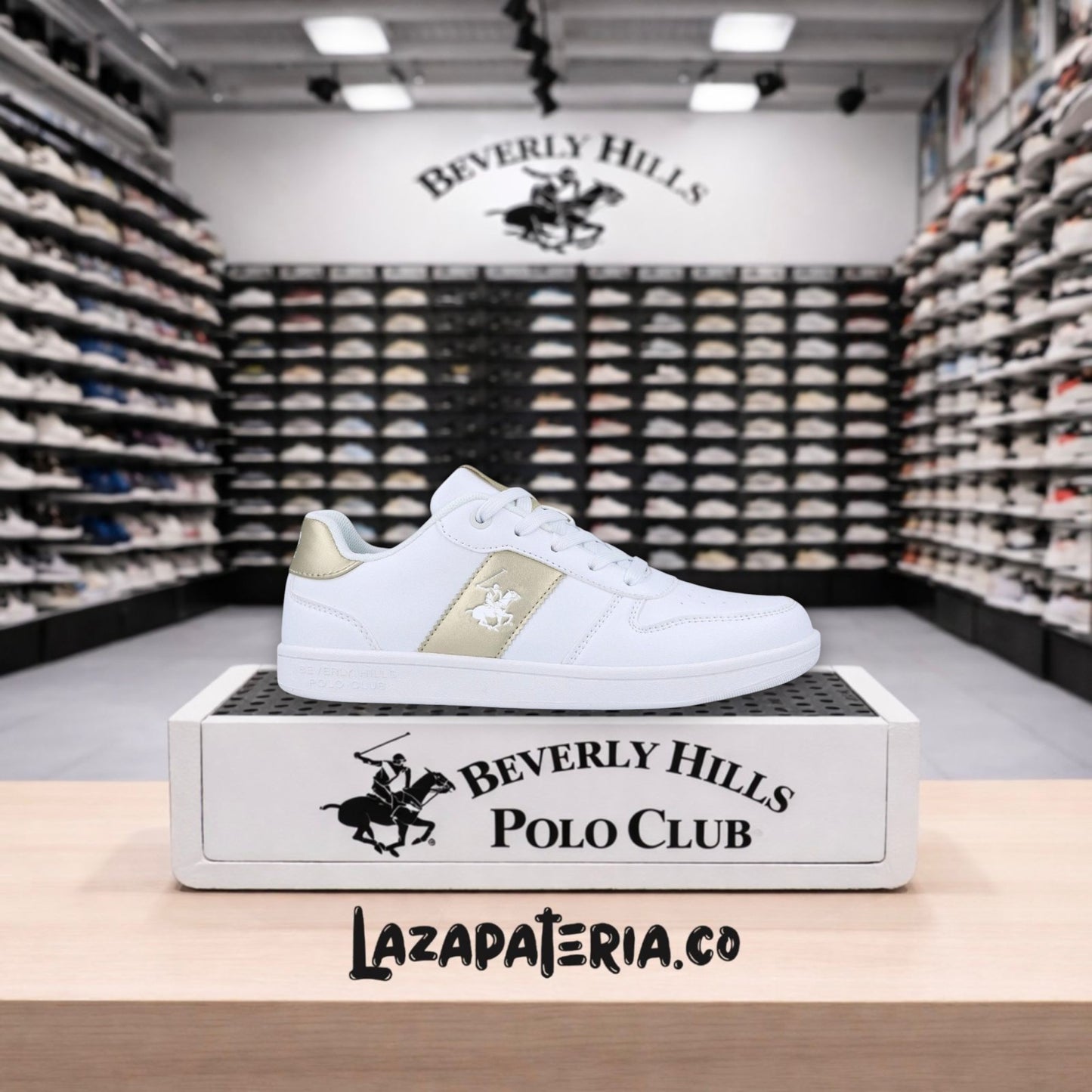 Zapatos Polo Blanco para mujer