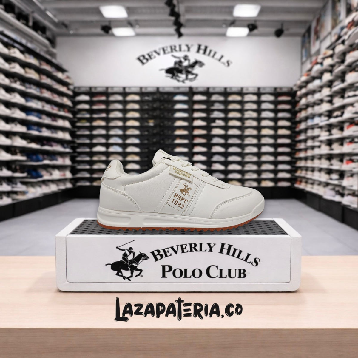 Zapatos Polo Blanco para mujer