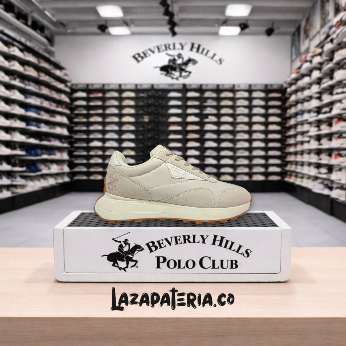 Zapatos Polo Beige para mujer