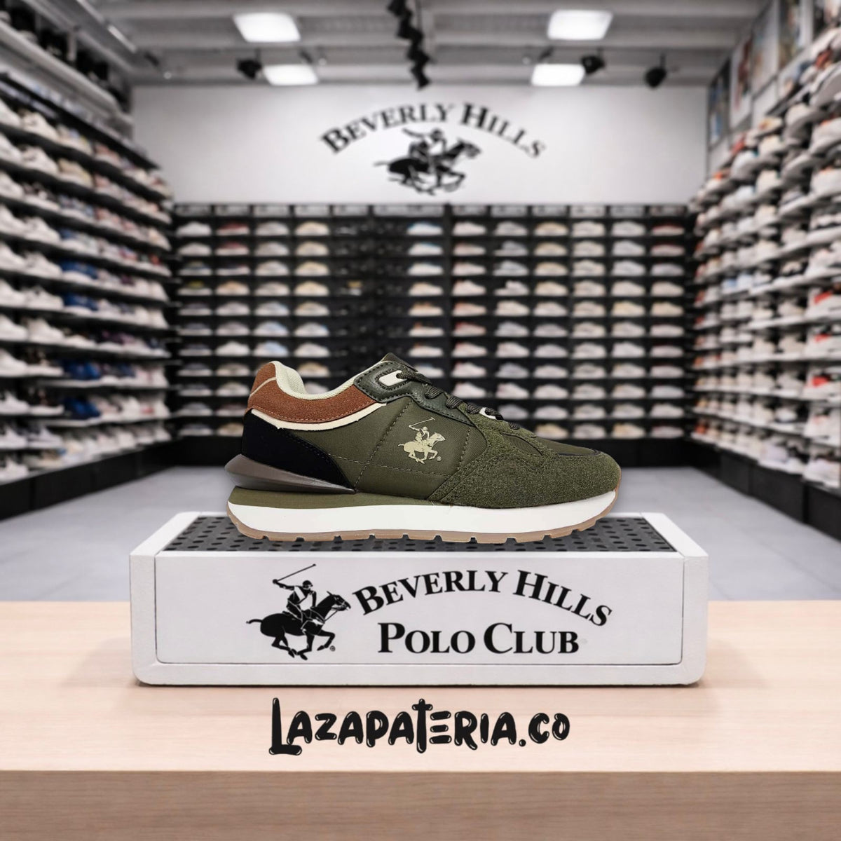 Zapatos Polo Verde para hombre