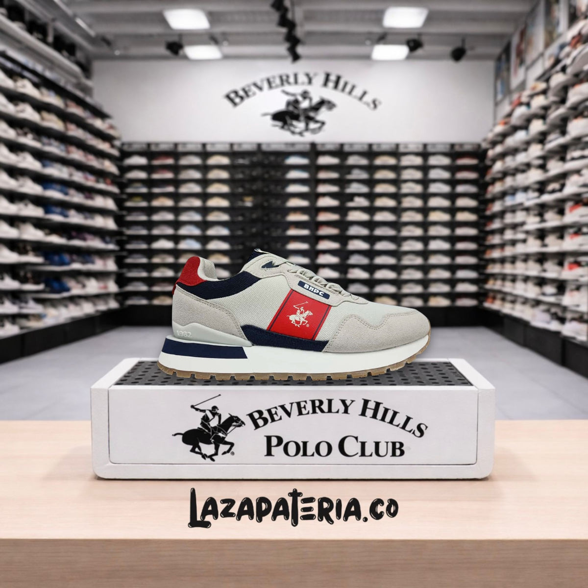 Zapatos Polo Beige para hombre