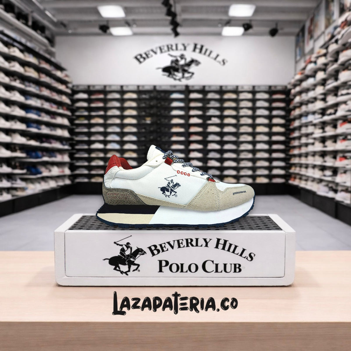 Zapatos Polo Blanco para hombre