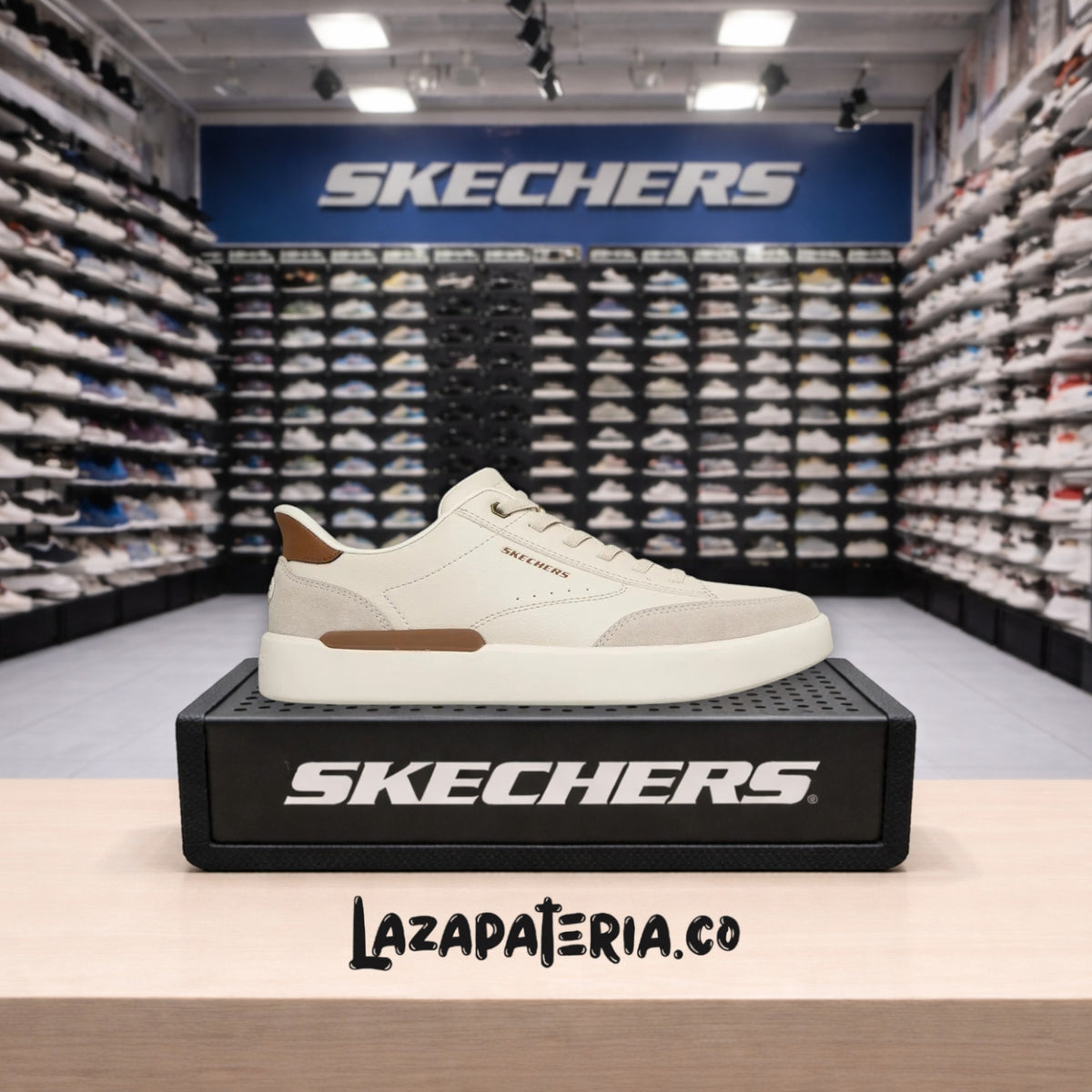 Mocasines Skechers Slip-ins Blanco para hombre