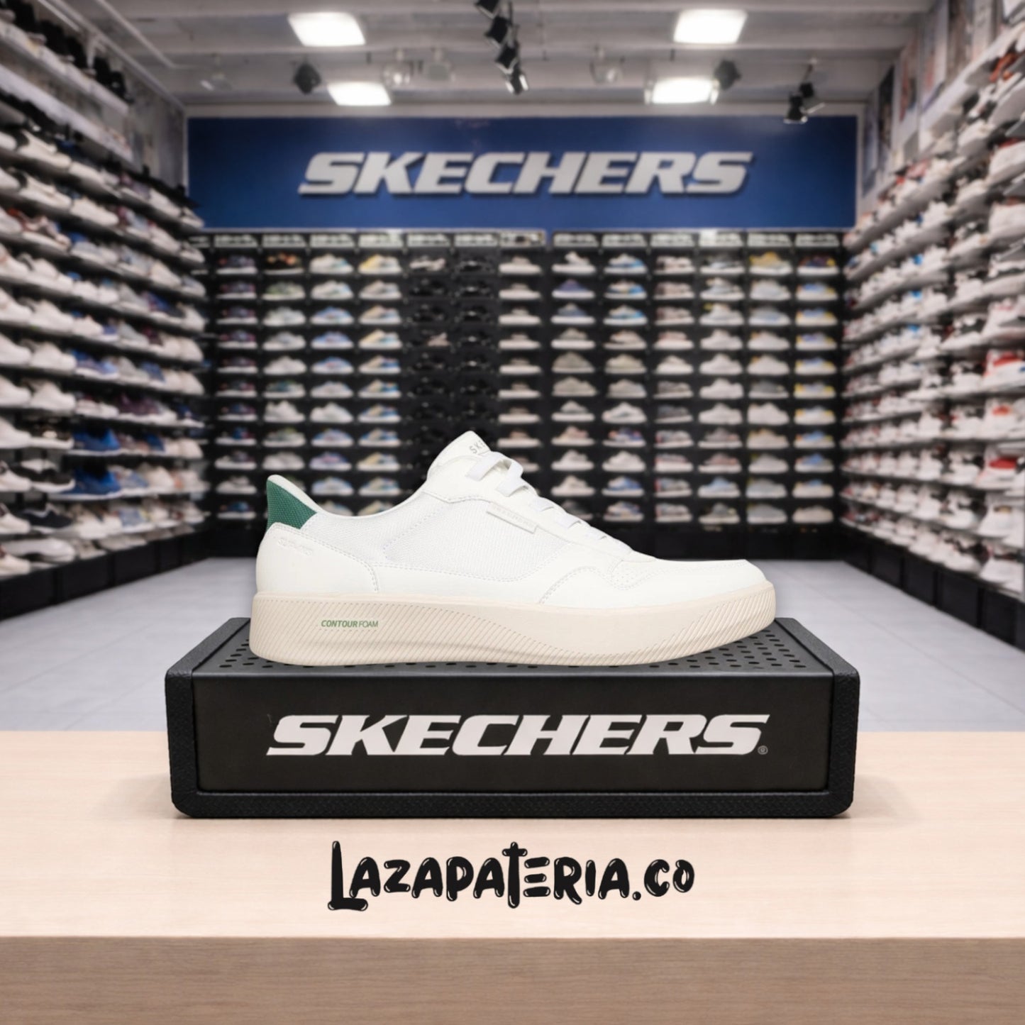 Tenis Skechers Slip-ins Blanco para hombre