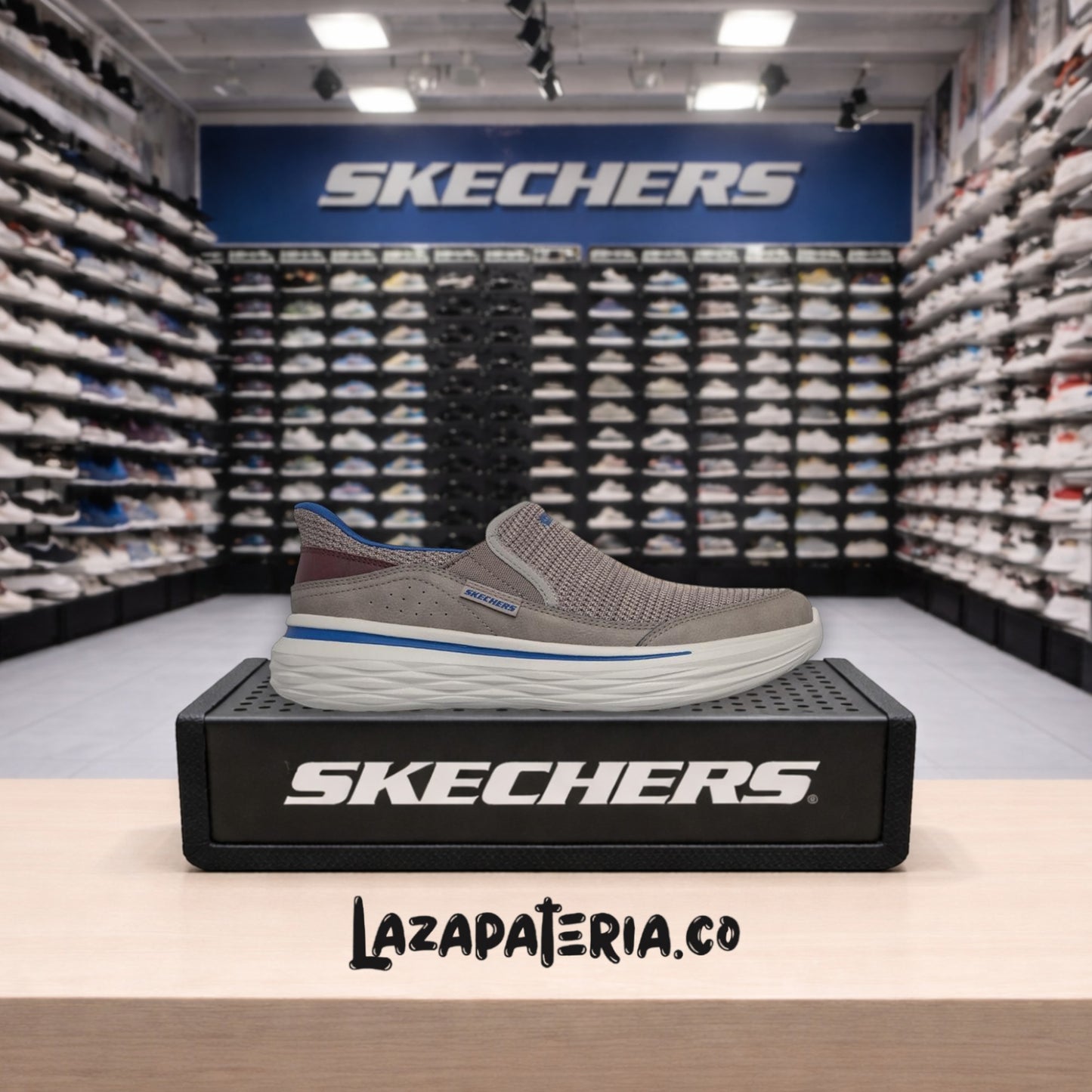 Tenis Skechers Nevarro Beige para hombre