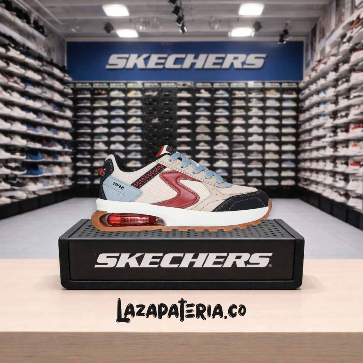 Tenis Skechers Skx Beige para niño
