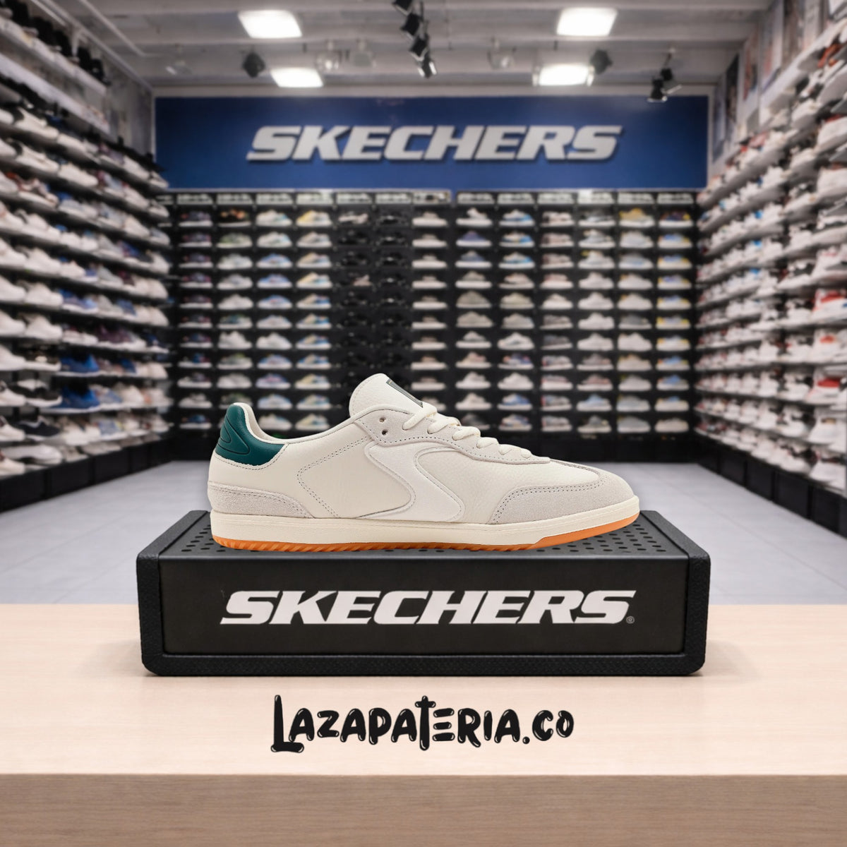 Tenis Skechers Hotshot Blanco para hombre