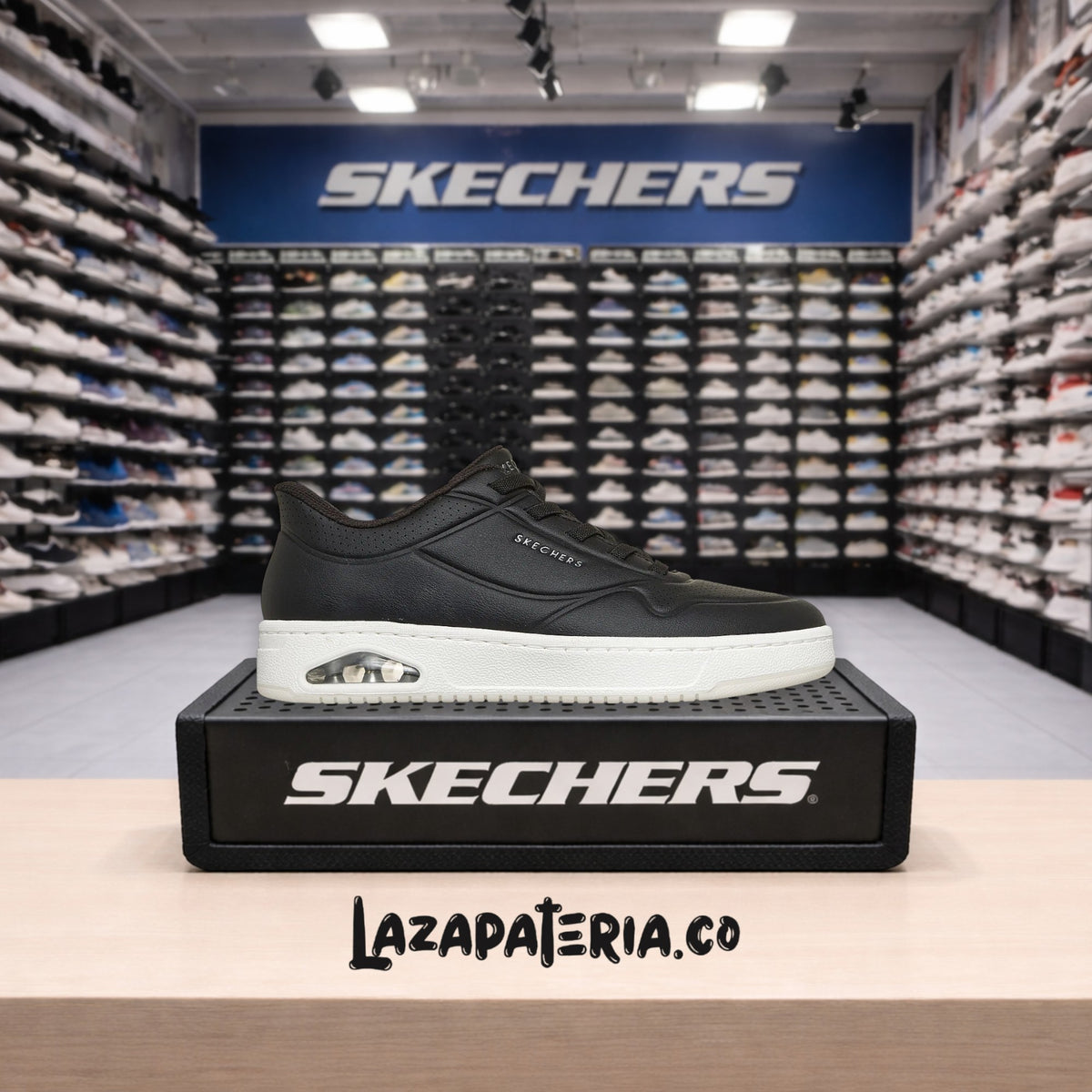 Tenis Skechers Slip-ins Negro para mujer