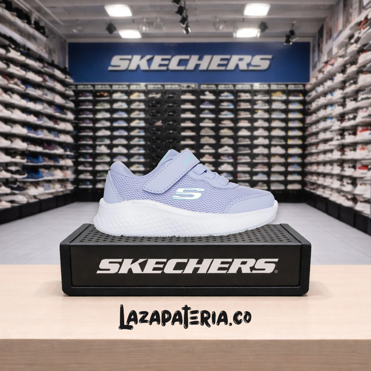 Tenis Skechers Skech-Lite Pro Azul para bebé