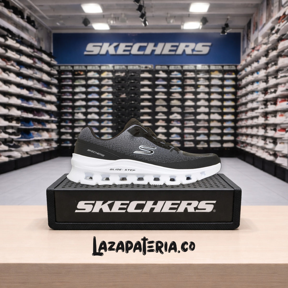 Tenis Skechers Glide-Step Pro Negro para hombre