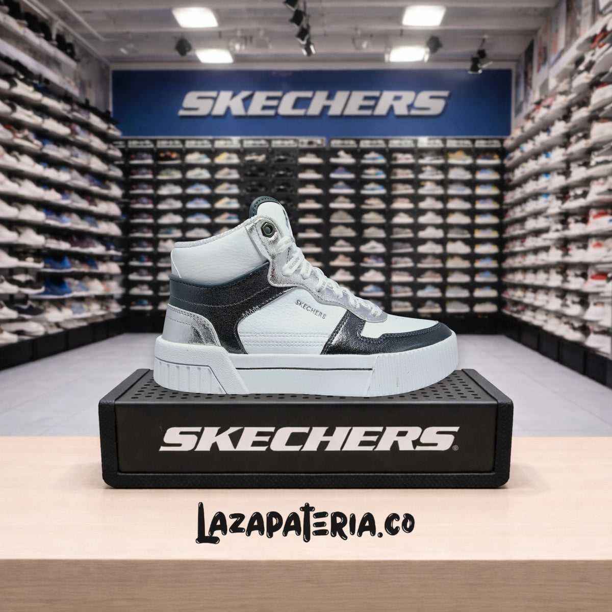 Botas Skechers Jade Blanco para mujer