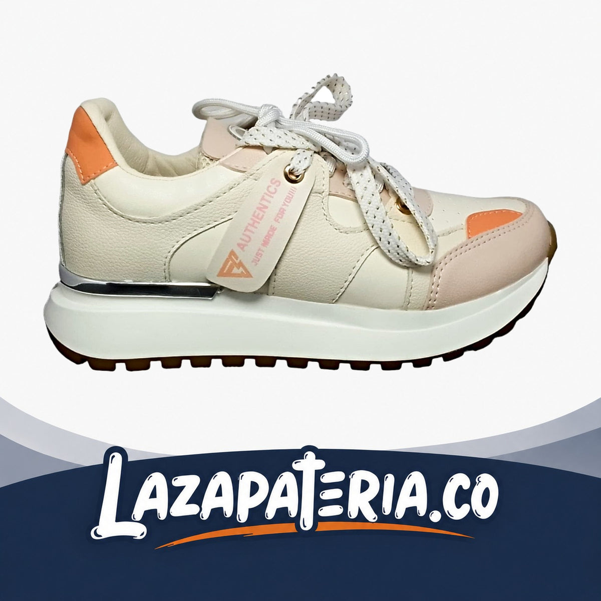 Zapatos Super Chunkys Beige para mujer