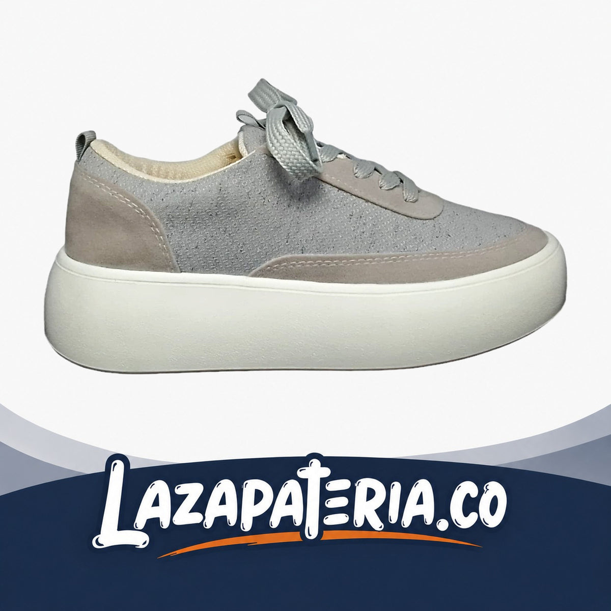 Zapatos Super Chunkys Gris para mujer