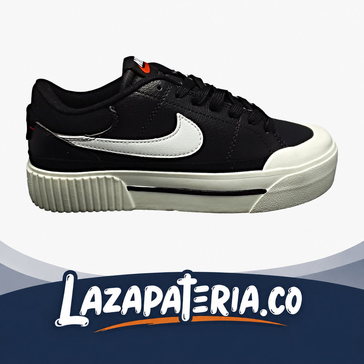 Tenis Nike Court Negro para mujer