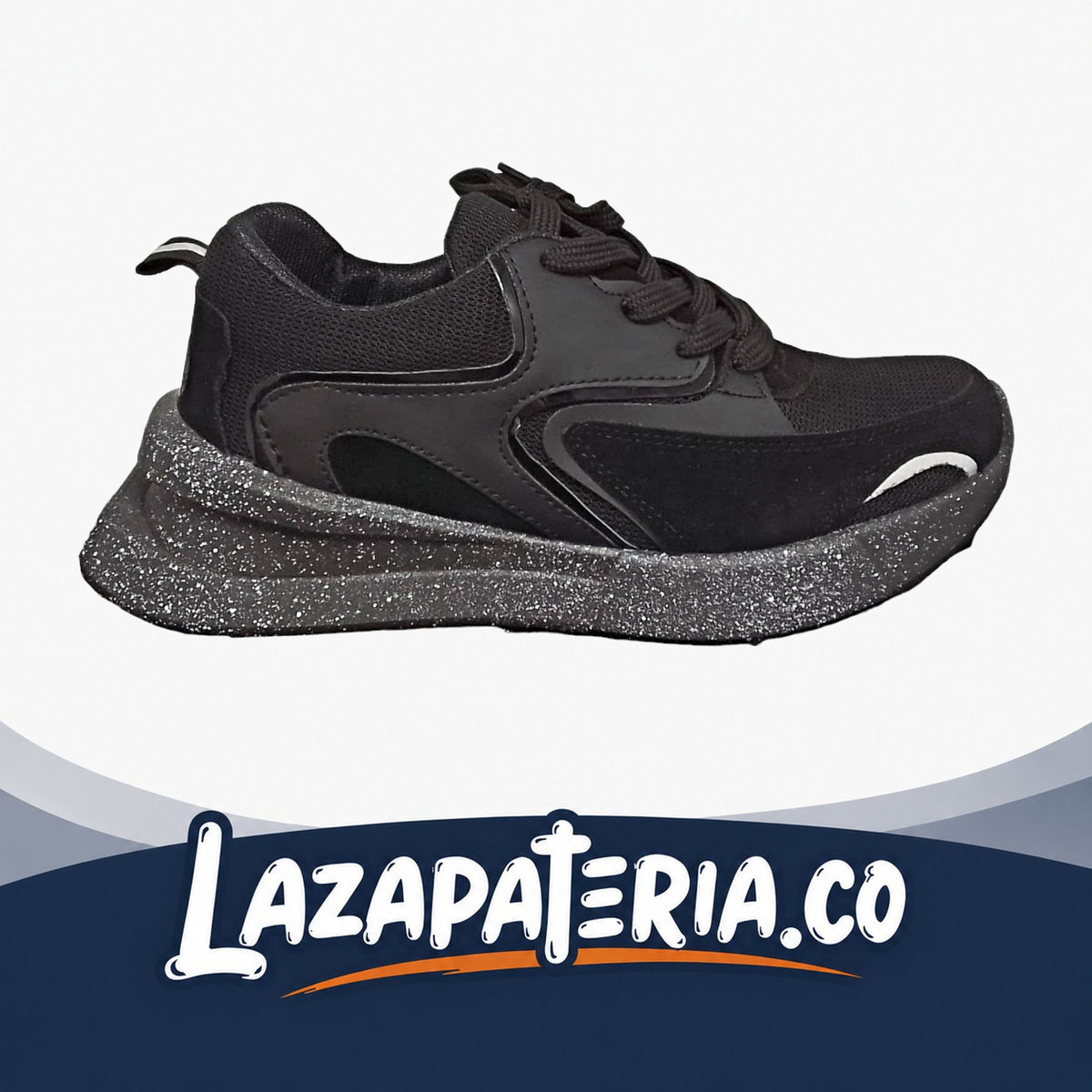 Zapatos Super Chunkys Negro para mujer