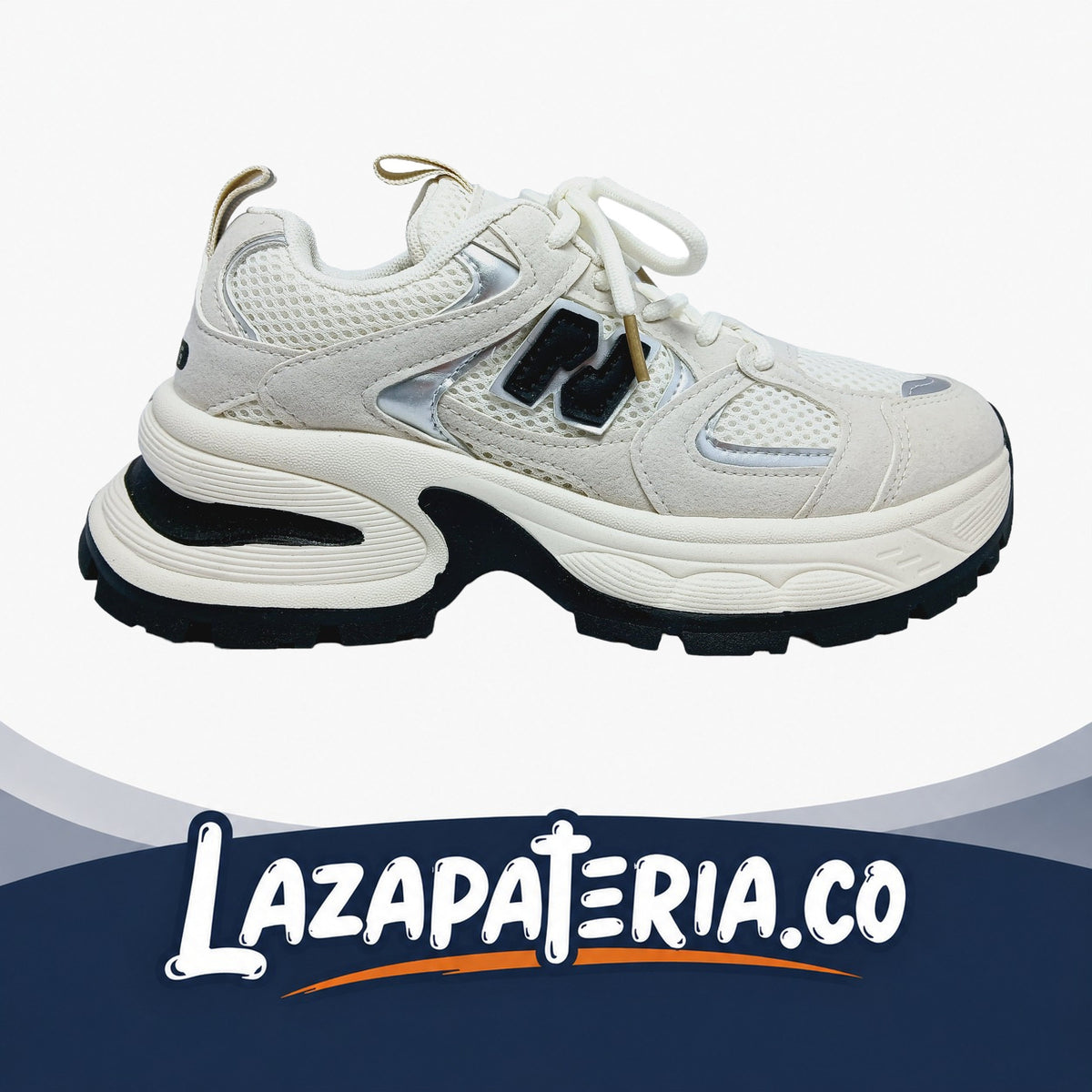 Zapatos Super Chunkys Blanco para mujer