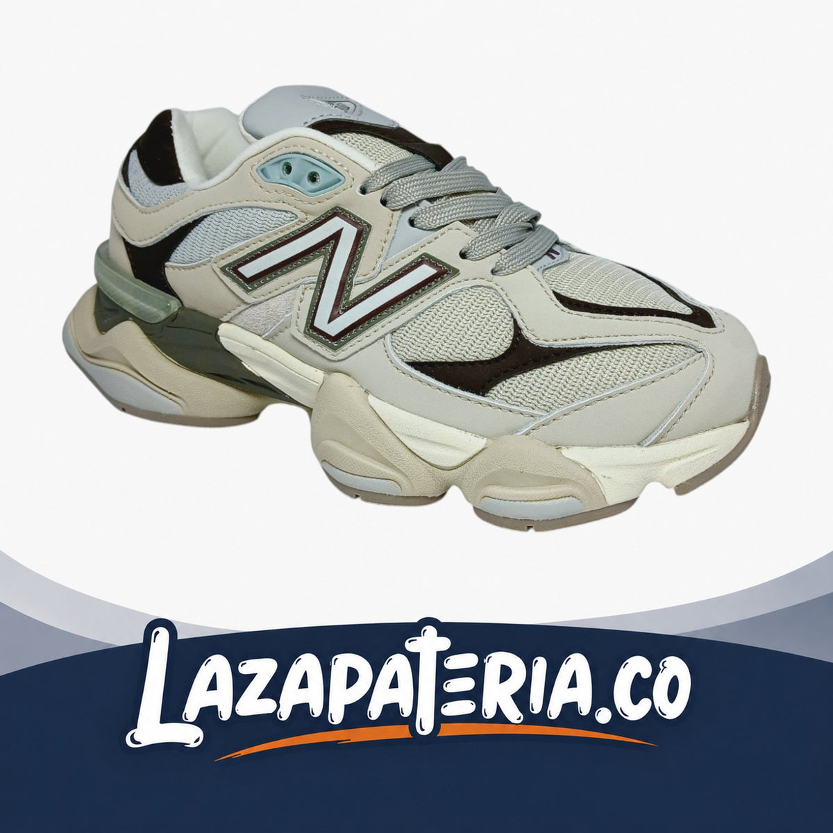 Tenis New 9060 Balance Mujer Beige, vista 2