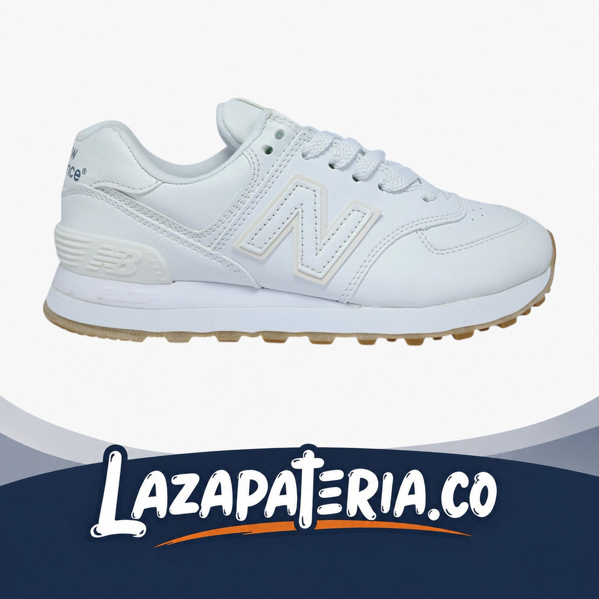 Tenis New 574 Balance Unisex Blanco