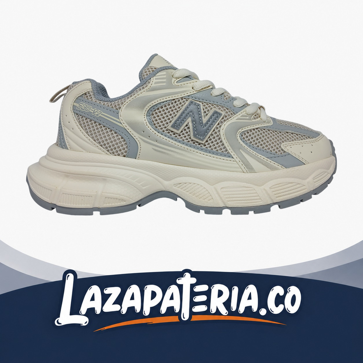 Tenis New 530 Balance Mujer Beige