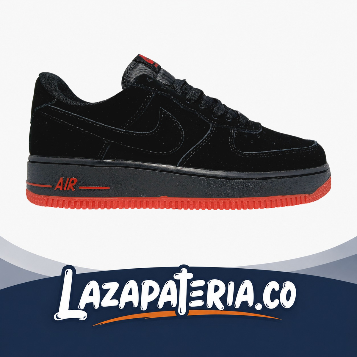 Tenis Nike Air Force 1 Negro para hombre