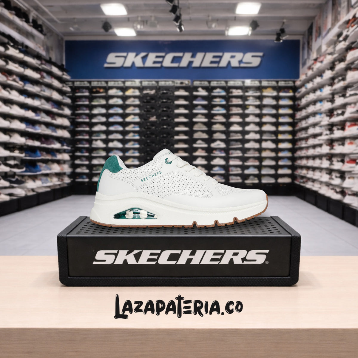 Tenis Skechers UNO Blanco para hombre
