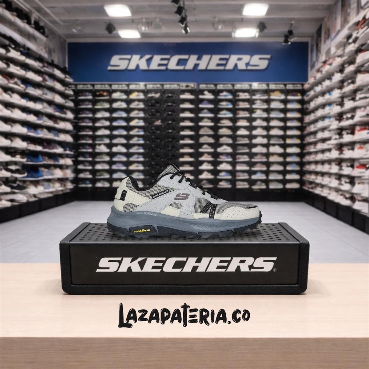 Tenis Skechers Equalizer Beige para hombre