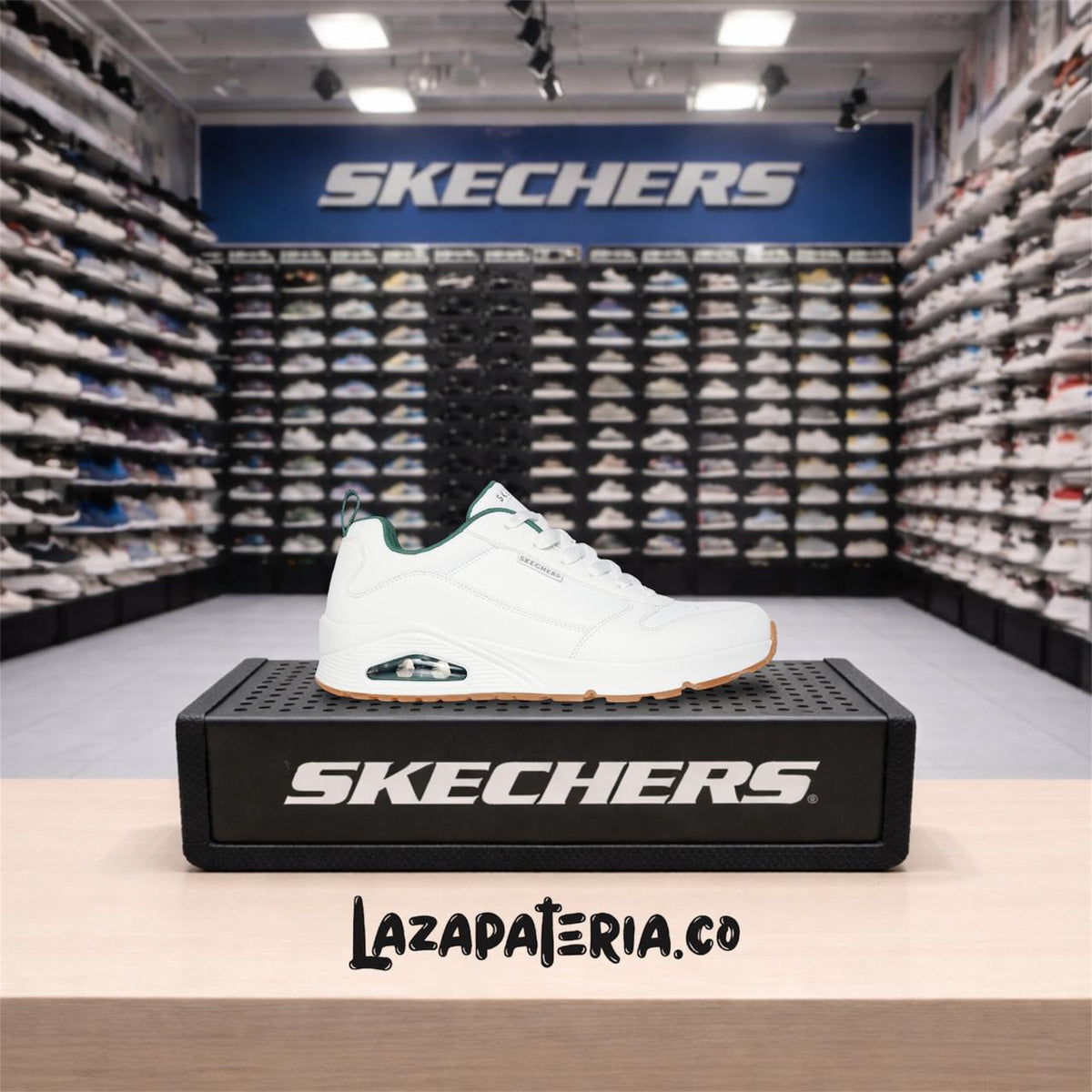 Tenis Skechers UNO Blanco para hombre