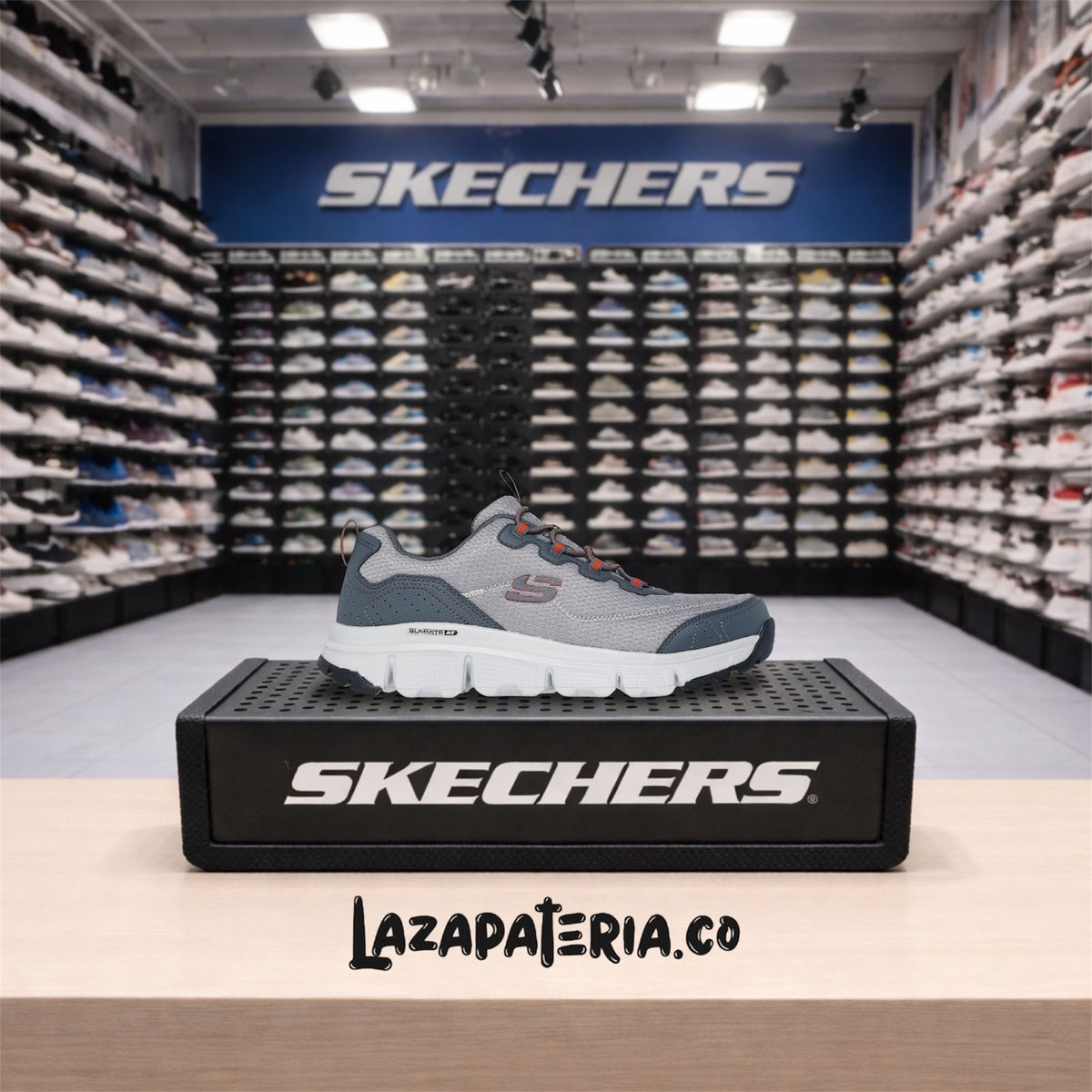 Tenis Skechers Summits Gris para hombre