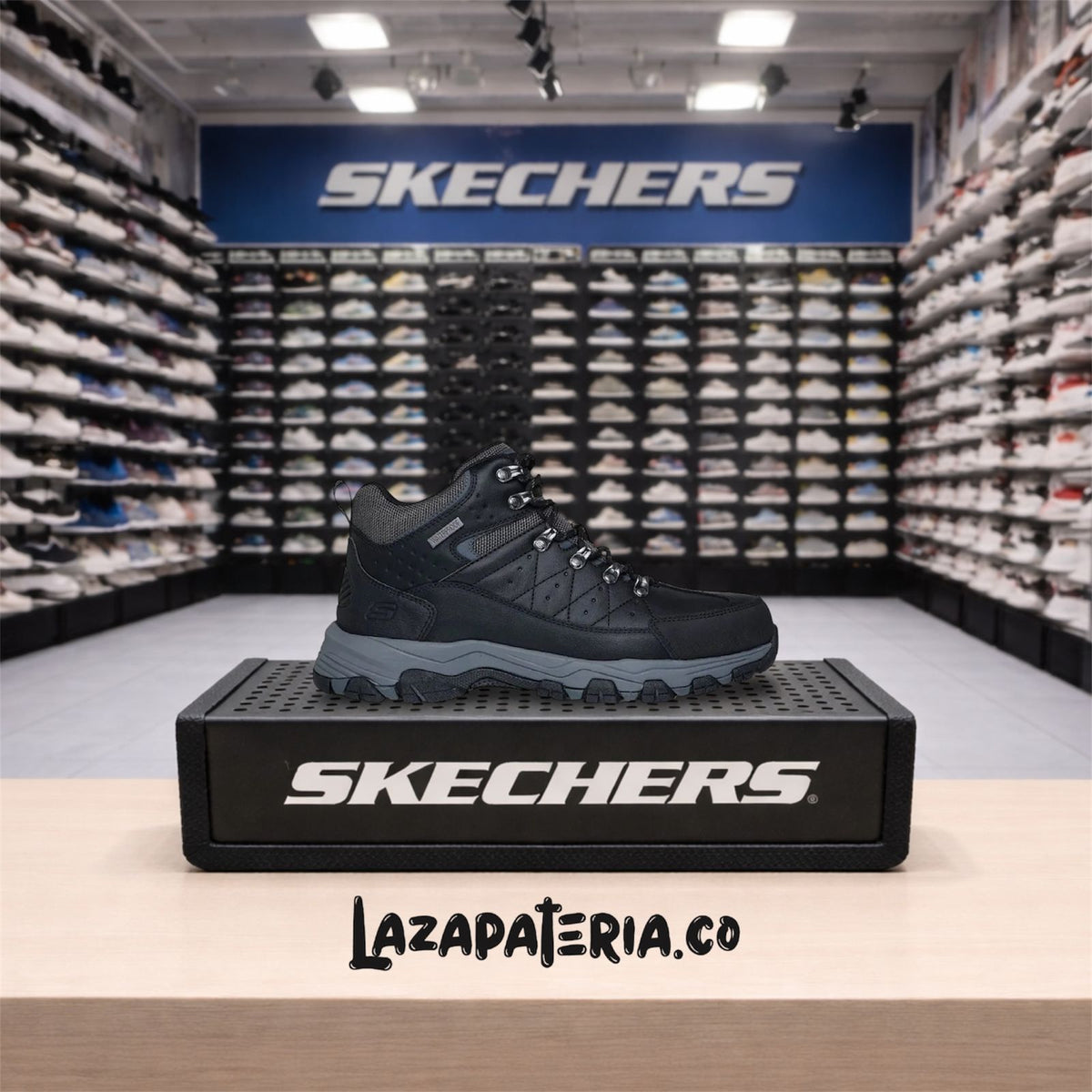 Botas Skechers Selmen Negro para hombre