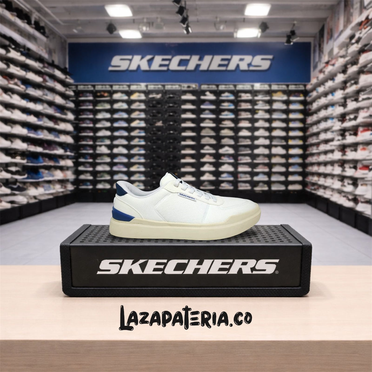 Mocasines Skechers Owen Blanco para hombre