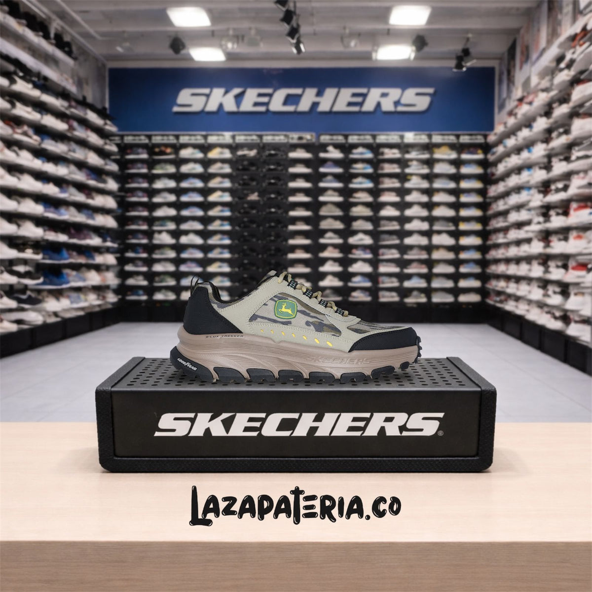 Tenis Skechers D'Lux Trekker Multicolor para hombre