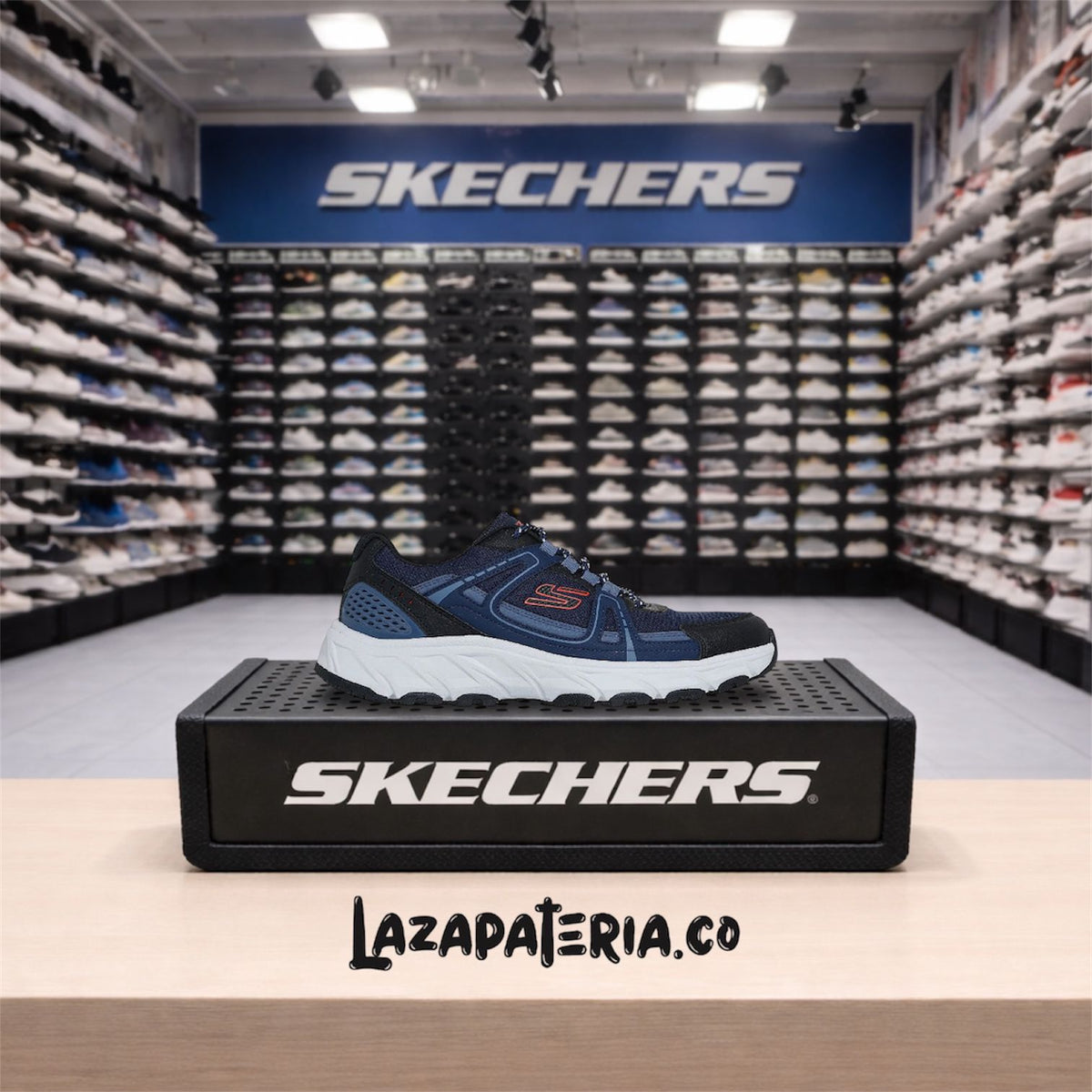 Tenis Skechers Hillcrest 2.0 Azul Navy para hombre