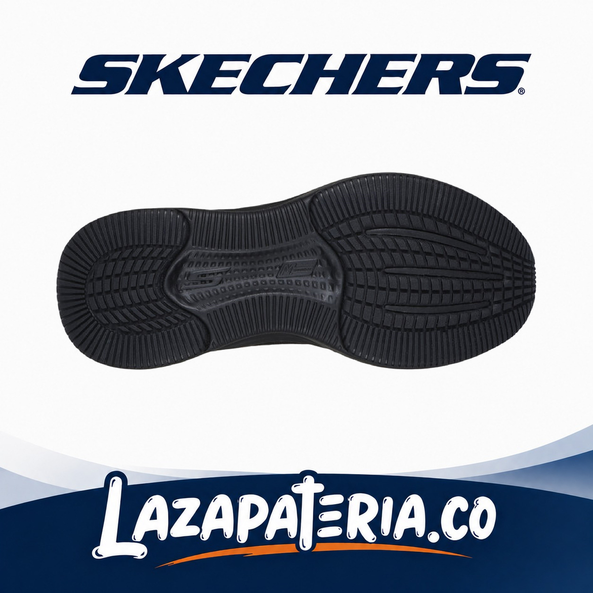 Tenis Skechers GOrun Elevate Negro para mujer, vista 4