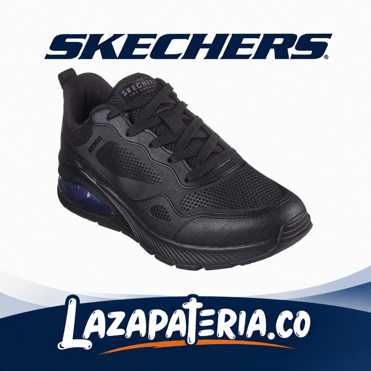 Tenis Skechers UNO Negro para hombre