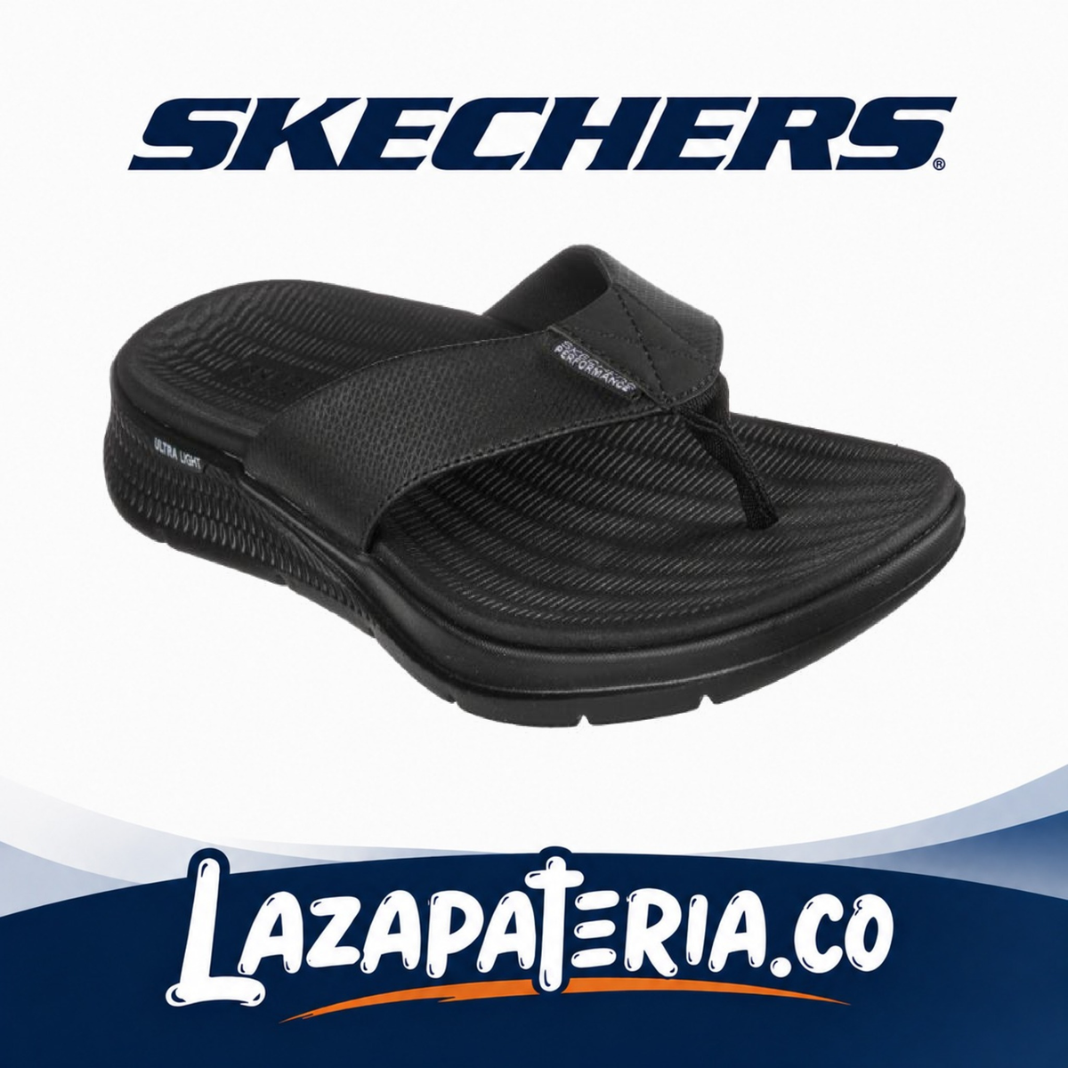Sandalias Skechers GO Consistent Negro para hombre