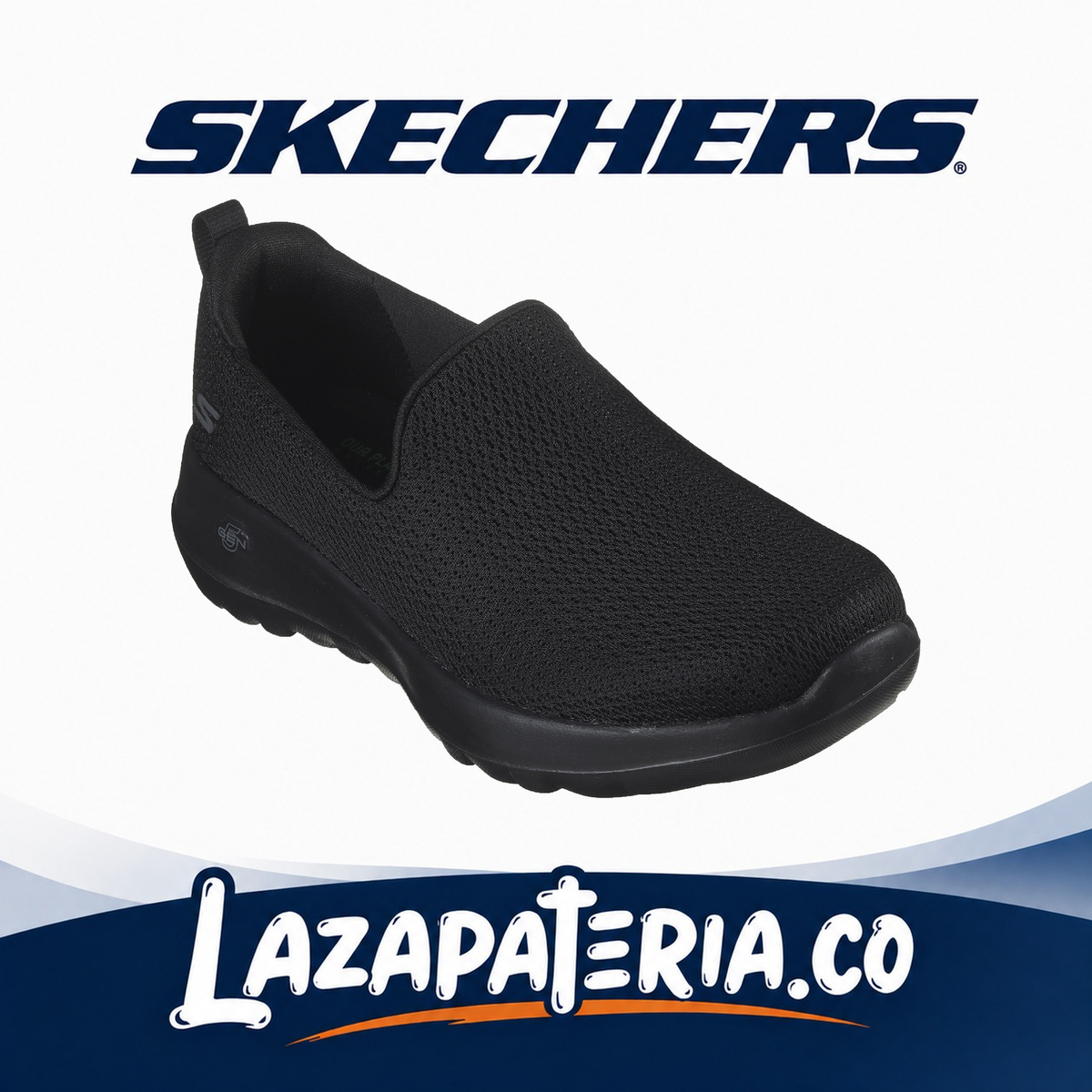 Baletas Skechers GO Walk Negro para mujer
