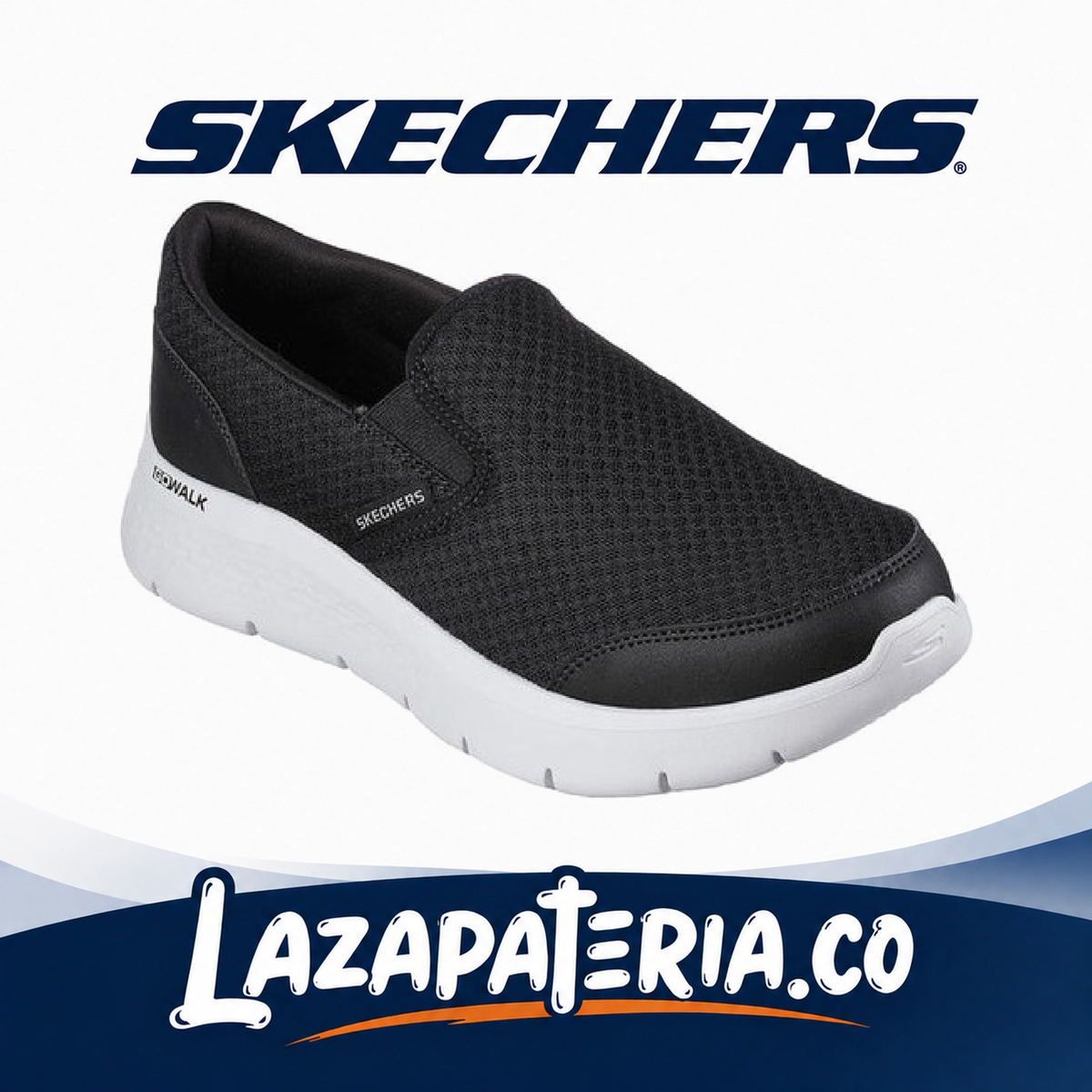 Tenis Skechers GO Walk Flex Negro para hombre