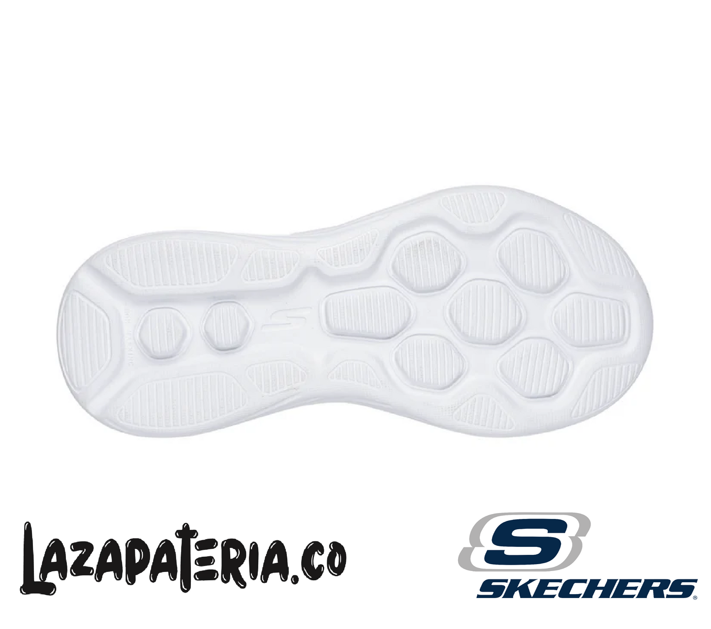Tenis Skechers GOrun Negro para niña, vista 3