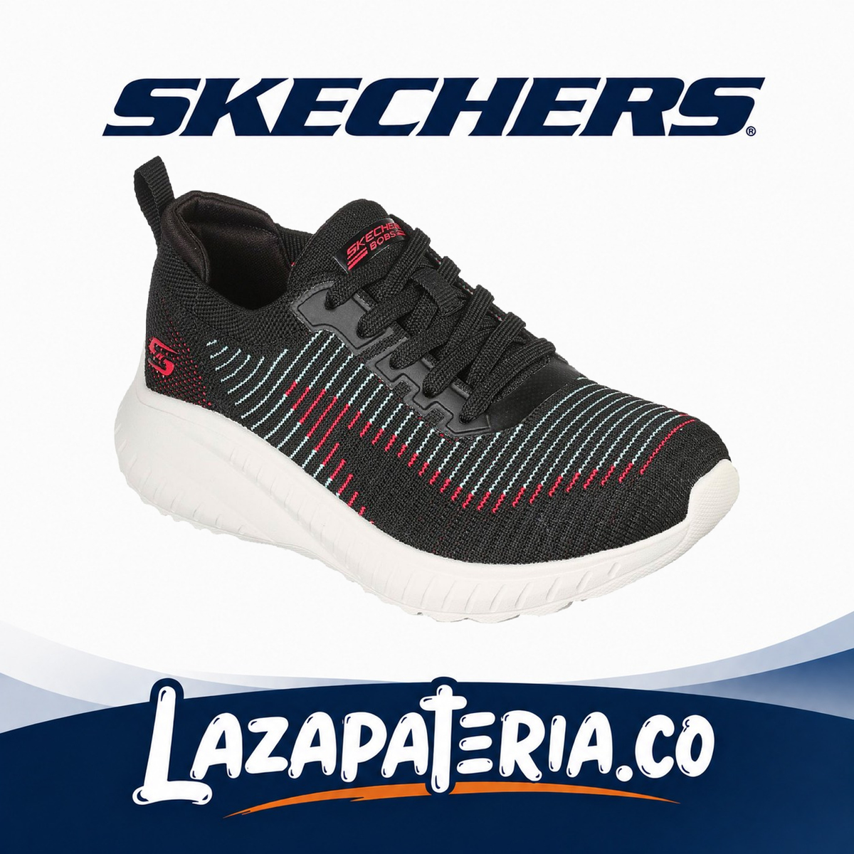 Tenis Skechers BOBS Multicolor para mujer