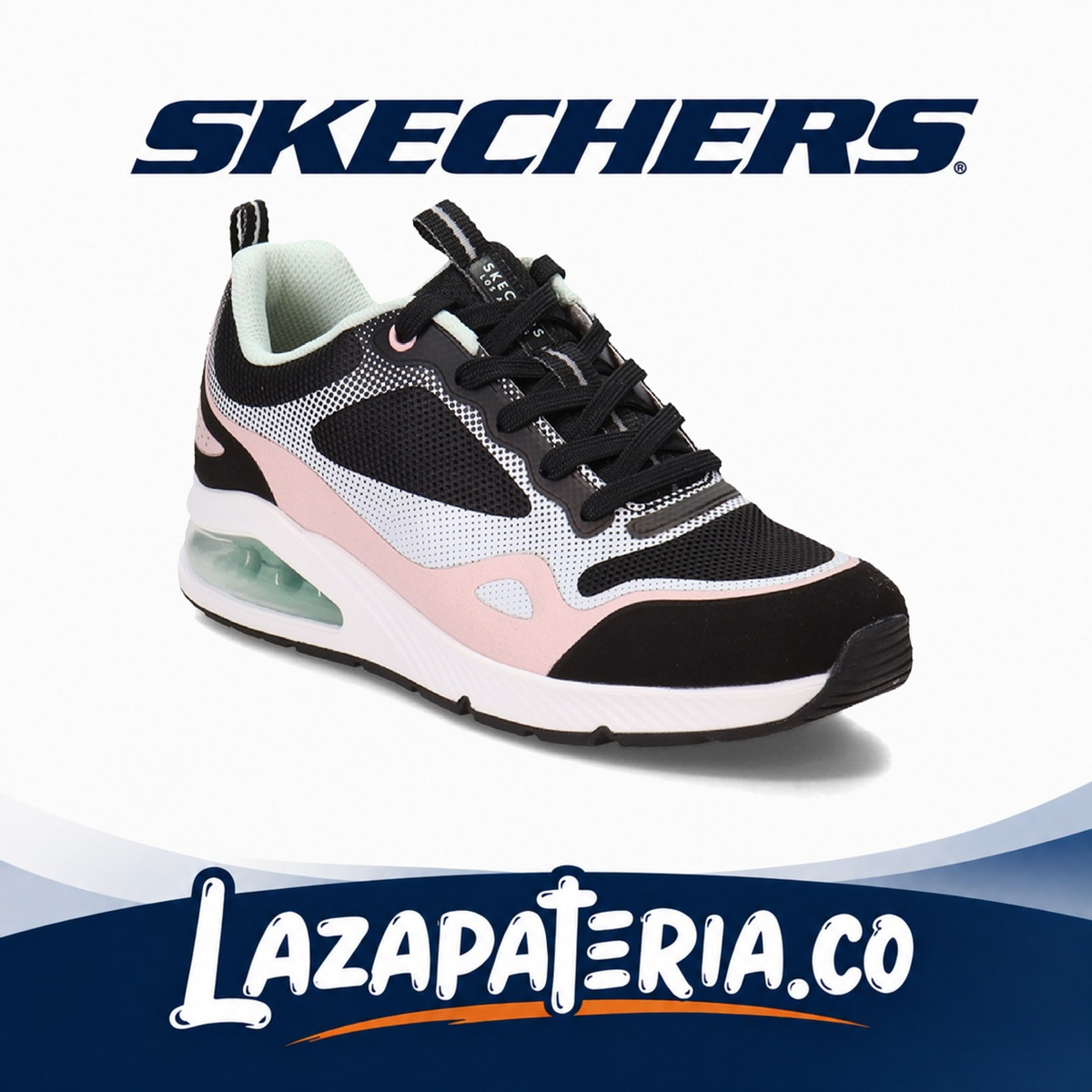 Tenis Skechers UNO 2 Negro para mujer