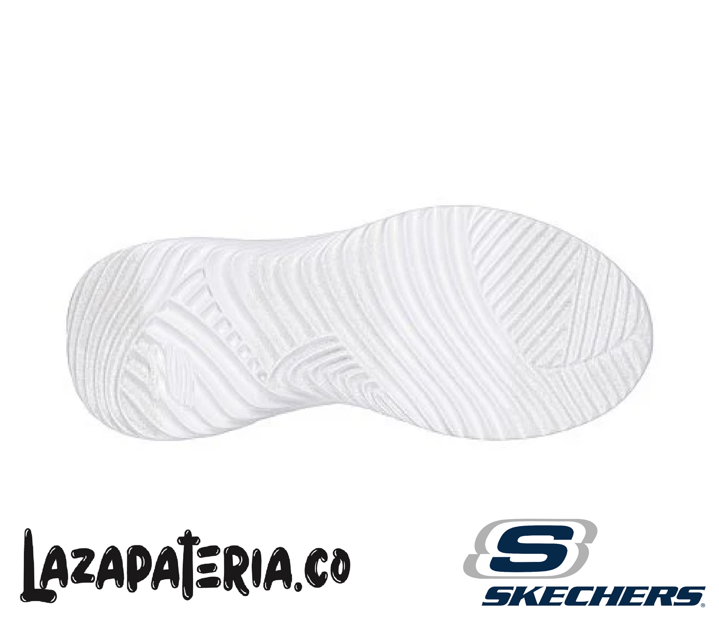 Tenis Skechers Slip-ins Negro para niña, vista 4