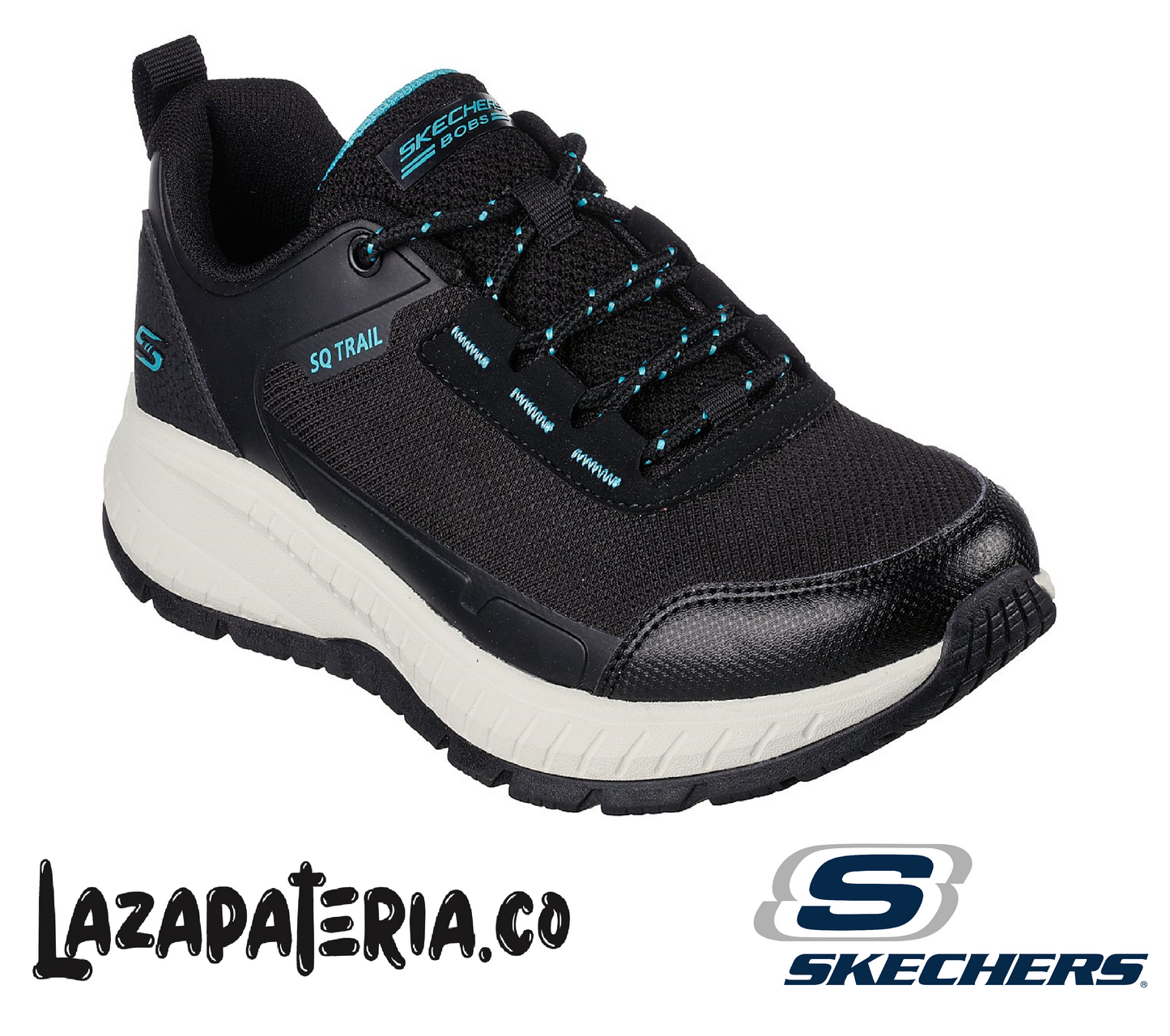 Tenis Skechers BOBS Negro para mujer