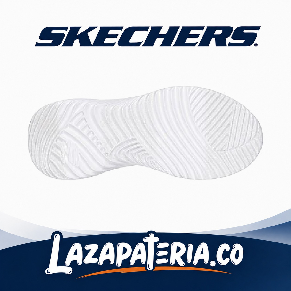 Tenis Skechers Slip-ins Negro para bebé, vista 4