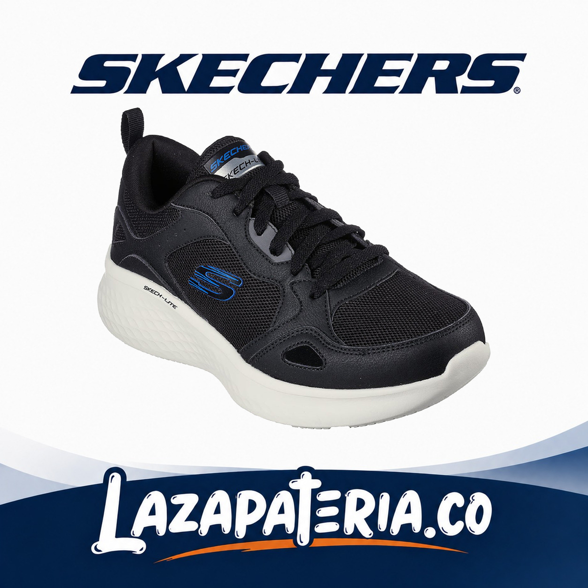 Tenis Skechers Skech-Lite Pro Negro para hombre