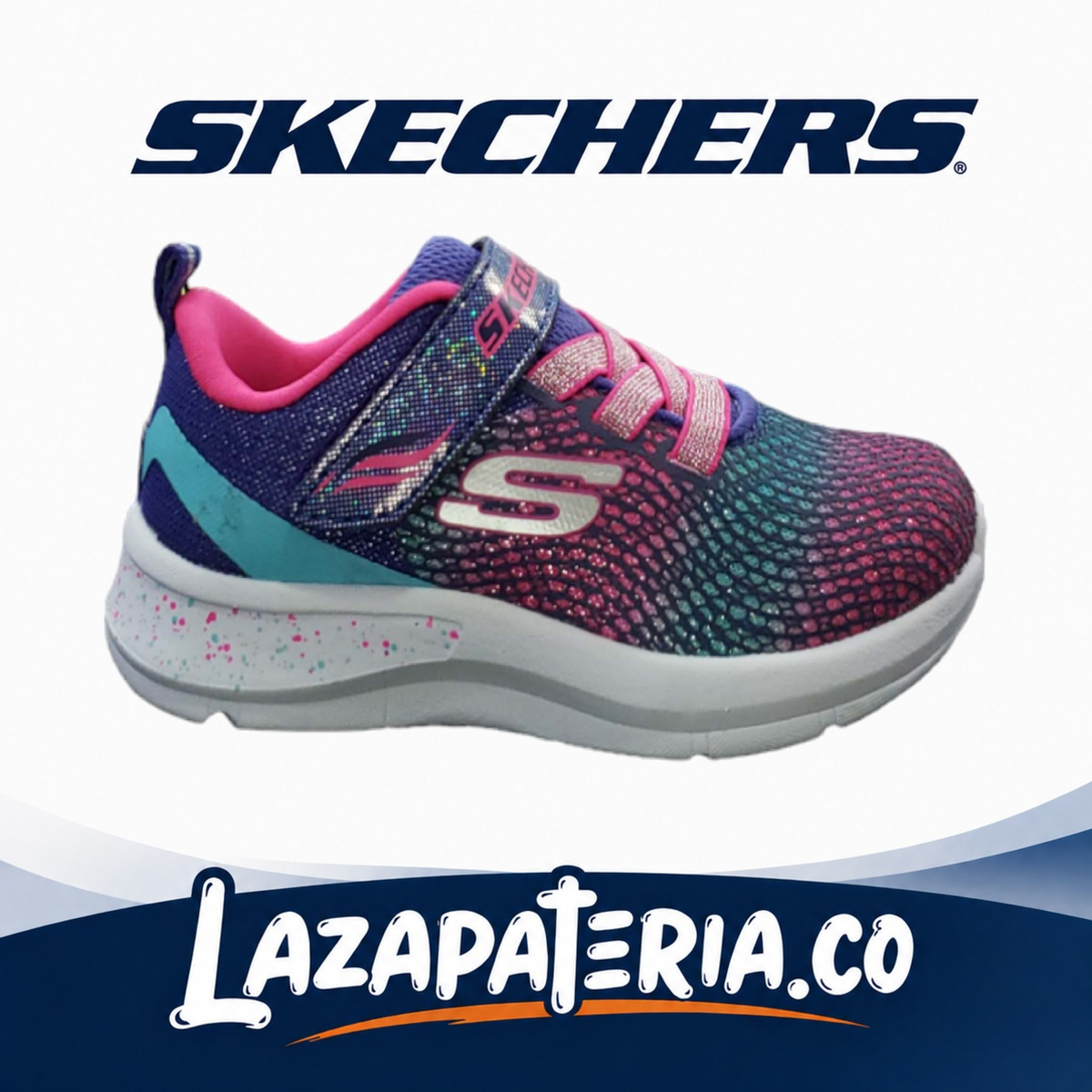 Tenis Skechers Trainer Lite Multicolor para bebé
