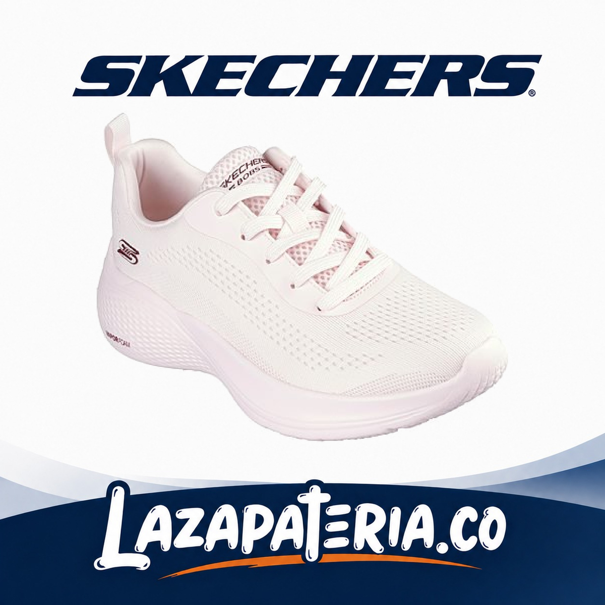 Tenis Skechers BOBS Sport Rosado para mujer
