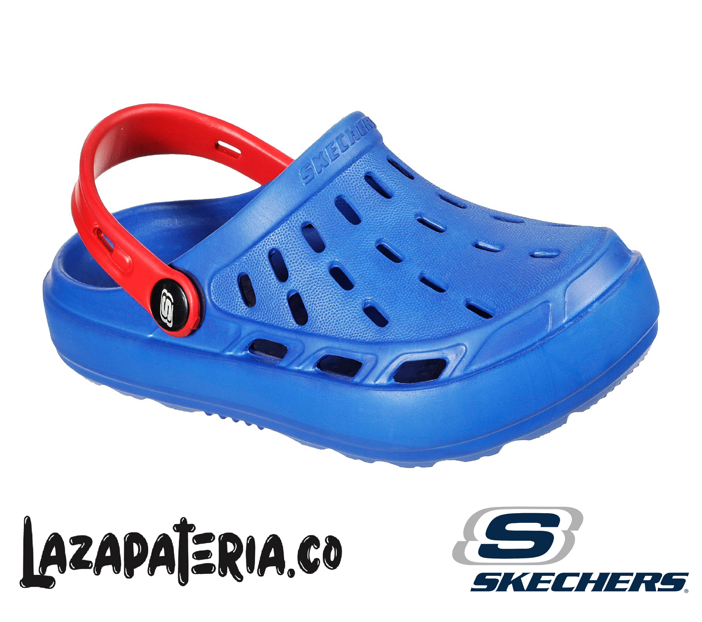 Chanclas Skechers Foamies Swifters Azul para niño