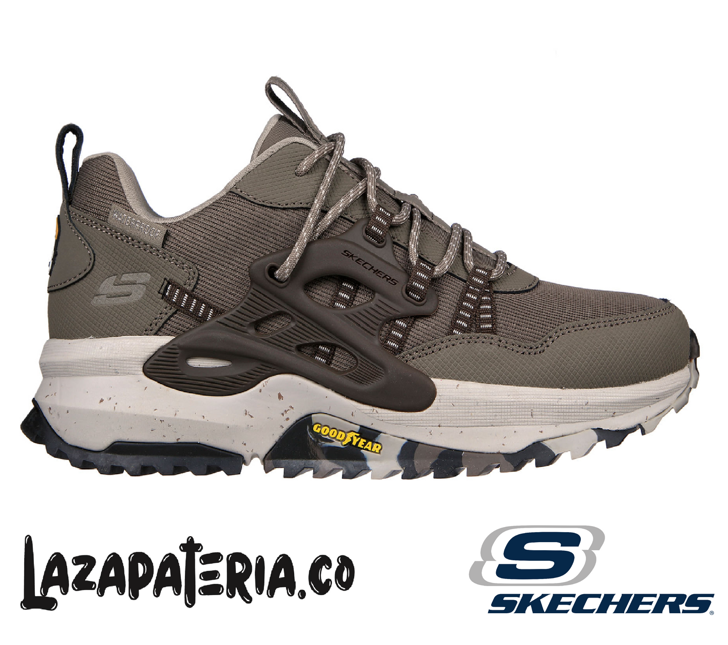 Tenis Skechers Bionic Trail Café para hombre