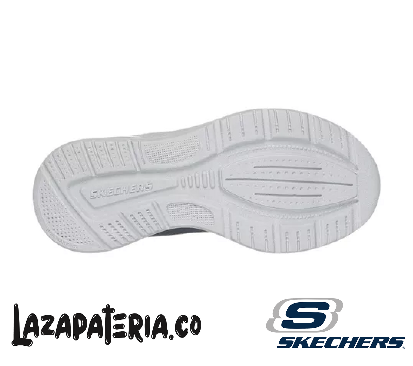Tenis Skechers Microspec Gris Carbón para niño, vista 4
