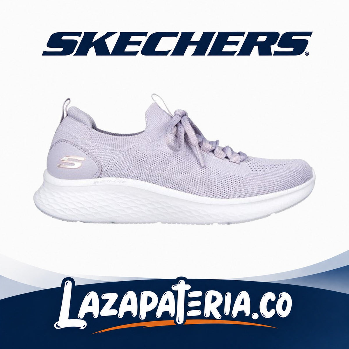 Tenis Skechers Skech-Lite Pro Lila para mujer, vista 2
